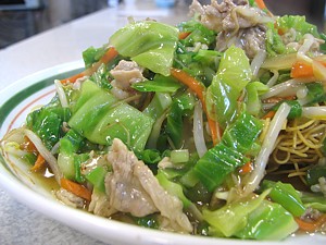 みねやさんの皿うどん