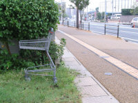 馬出の民家敷地
