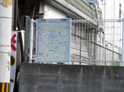 箱崎:西日本シティ銀行敷地境界フェンス